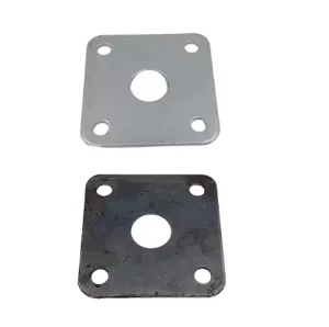 Manufacturer Galvanized Steel Pipe Bracket Support Base Plate, Screw Bases and Jack Parts