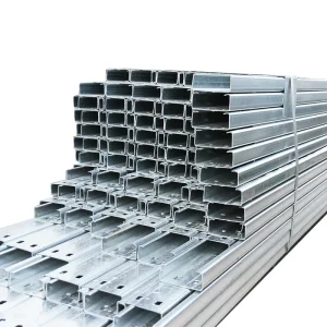 Manufacturer Steel Channel C Shaped S235jr S355jr 50*37mm 63*40mm 65*40mm Galvanized Steel Channel Steel Profile