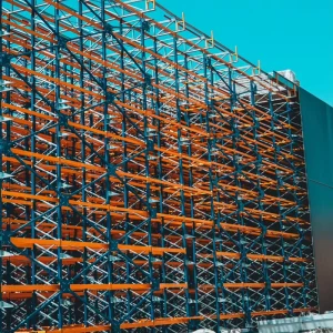 Manufacturer Steel Clad Rack Building Self Supporting Heavy Duty Anti Rust Warehouse Racking Integrated Storage