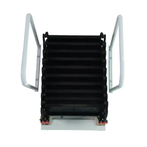 Manufacturer Steel Wall Mounted Modern Folding Retractable Loft Ladder