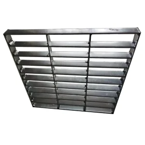 Manufacturer Supply Hot Dip Galvanized Steel bar Grating Flooring Deck Walkway