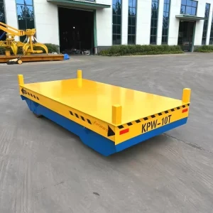 Manufacturer Supply Workshop Warehouse Lift-and-Lower Transport Cart 360 Zero-Turn Wireless Remote-Controlled Electric Flatbed
