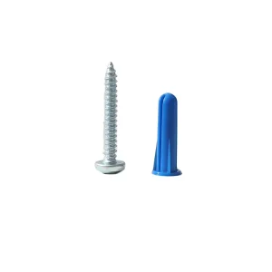Manufacturers Standard 10 12 Wall Screw Wedge Anchor Bolt Conical Plastic Anchors With 1 4 X 4 Drill Bit