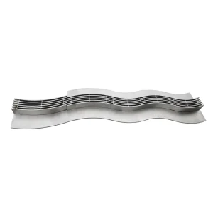 Marine Grade 304 Stainless Steel Swimming Pool Overflow Grating Linear Trench Drain Kit Rust Resistant Coastal Deck Balcony Gutter