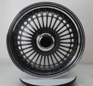 Matte Black Polished Mesh Design Forged 6061 T6 Aluminum Alloy Wheels 12000T Pressed TUV JWL S4 00037 18-24