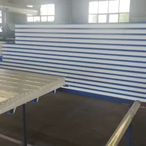 Matte Finish Decorative EPS Sandwich Panels Anti glare Modern Style Building Roof Sheet Board