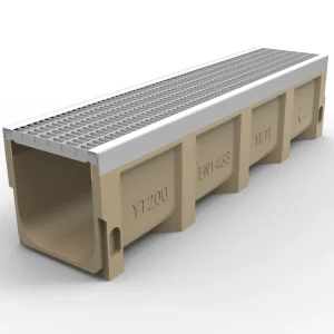 Metal Building Materials Rainwater Drain Gutter Slot Drain Channel