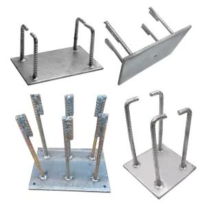 Metal Building Steel Profiles Curtain Wall Embedded Steel Plates Welded Embedded Parts Galvanized Embedded Plates