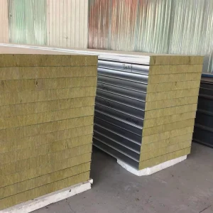 Metal EPS Sandwich Panels Lightweight Exterior Wall Panels Modern Design Fire Resistant Eco Friendly