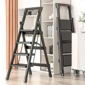 Metal Folding 3 Steps Ladder for Home Using Indoor and Outdoor