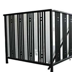 Metal Galvanized Steel Pipe Railing Balcony Railing