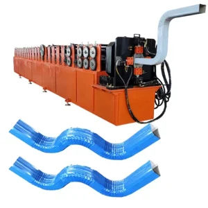 Metal Gutter Roll Forming Machine Aluminium Roofing Gutter Collect Rainwater Downspout Forming Machine