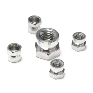Metal Hex Dome Cap Nut Custom Thread Size Protective Fastener for Machinery Equipment and Automotive Parts