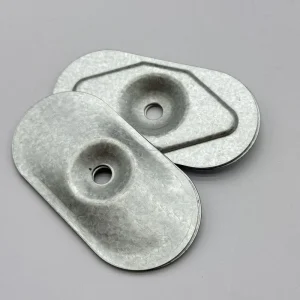 Metal Oval Stress Plate Galvanized Roofing Insulation Iron Washers for Roofing Screws Anti Corrosion
