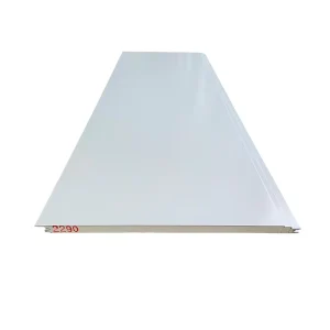 Metal PU Polyurethane Foam Sandwich Wall Panel Fireproof Insulation Eco Friendly Features Exterior Wall Cold Rooms Warehouse
