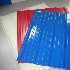Metal Roofing Panels Ppgi Ppgl Corrugated Steel Color Coated 0.5mm Color Coated Steel Sheet