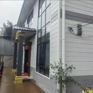 Metal Sandwich Panel Wall Cladding Modern Design Water and Fire Resistant Eco Friendly Exterior Wall Decoration