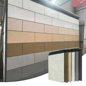 Metal Sandwich Wall Panel PU Polyurethane Insulated Siding for Container House Knockdown Garden Shed