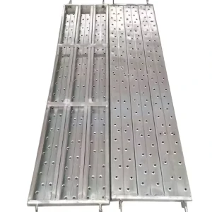 Metal Scaffold Plank with Hooks Steel Construction and Scaffolding Frame Accessory Ladder and Scaffolding Part