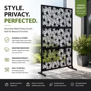 Metal Screen for Hotel Lobby Entrance Landscape Divider