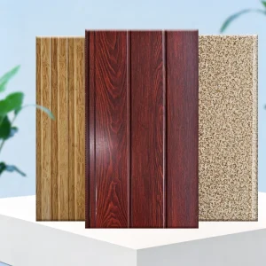 Metal Siding Sandwich Wall Panel Exterior Decorative Metal Panels Waterproof Insulated Cladding for Villa and Resort Projects