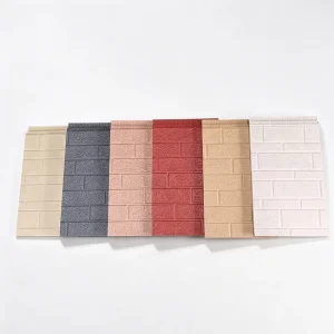 Metal Siding Sandwich Wall Panel PU Insulated Exterior Wall System Thermal Protection Panels for Modular Building Projects