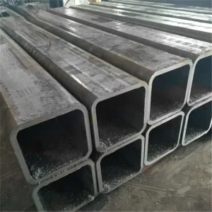 Metal Square Tube ASTM Q235 Q195 Welded Rectangular Steel Pipe 2×4 Black Iron Carbon Steel Tubes Welded Pipes & Tubes