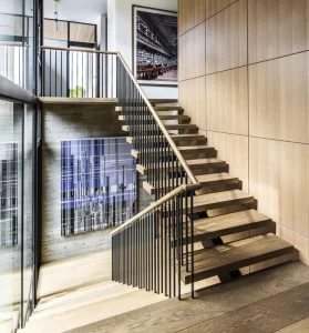 Metal Stair Rail Railing Kits Outdoor and Indoor Stainless Steel Rod Railing Requirement DB-B5203 Easy Install 5 Years CN;GUA