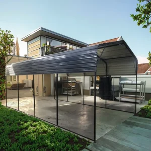 Metal Steel RV Camper Motorhome Carport & Car Garage Outdoor