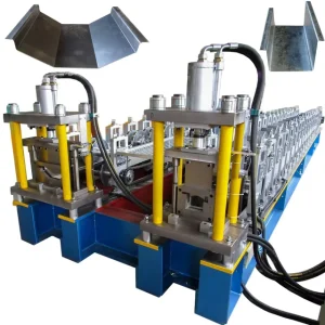 Metal Steel Rain Gutter Downspout Greenhouse Zinc Color Roof Making Machine Roll Forming Machine China