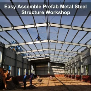 Metal Steel Structural Components Pillar Beam Frame Members Prefab Warehouse Design
