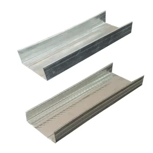 Metal Stud U-Purlin 47MM (W) X 25MM (H) X 8′ (L) for Malaysia Market