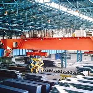 Metallurgy Bridge Crane Handing Slab Electric Double Beam Overhead Crane for Steel Mill