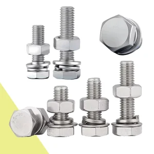 Metric Assembled Screw ASTM F3125 Grade A325 Structural Bolts SAE J429 Grade 5 Class 8.8 Zinc Plated Corrosion Resistant