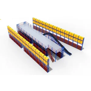 Mezzanine Floor Rack Adjustable Steel Mezzanine Racking System