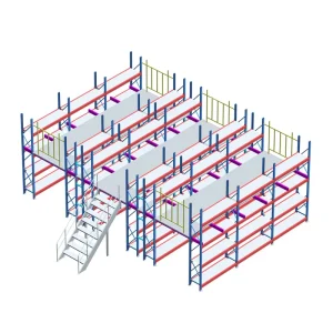 Mezzanine Floor System Multi level Rack Steel Mezzanine Floor Warehouse Racking System Platform