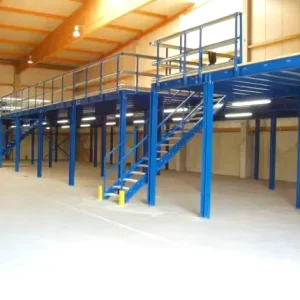 Mezzanine Floor System Steel Structure Attic Style Loft Racking Platform