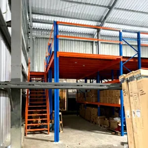 Mezzanine Platform Racking, Industrial Steel Mezzanine Floor with Ladder, Multi-Floor Attic Racking