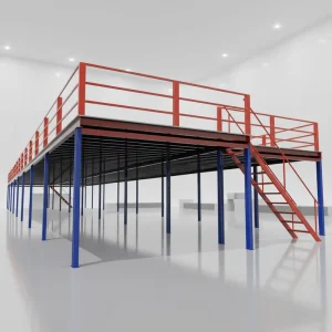 Mezzanine Racking Stairs Steel Mezzanine Floor Racking Warehouse Steel Structure Mezzanine
