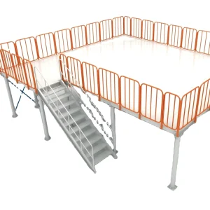 Mezzanine Racking System Steel Structure Steel Platform Shelf with Ce Iso Tuv Certificate