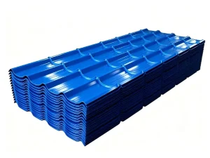 Mid Hard 0.3 1.2mm KS Bending Corrugated Steel Roofing Sheet Building Material Antioxidant Color Coated Zinc PPGI Cutting BIS