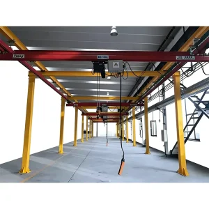 Middle Size Steel Frame 8m Bridge Crane Kbk