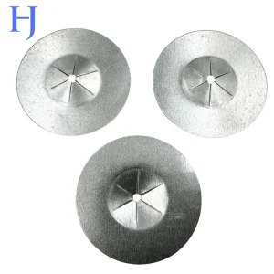 Mild Steel Round Self Locking Insulation Washers Plain Finish for Insulation Pins
