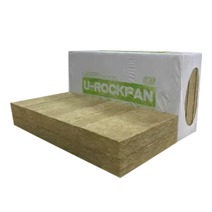 Mineral Basalt Rock Wool Thermal Insulation 100kg m3 50mm 75mm 100mm U rockrol Rock Wool Board Panel Slab