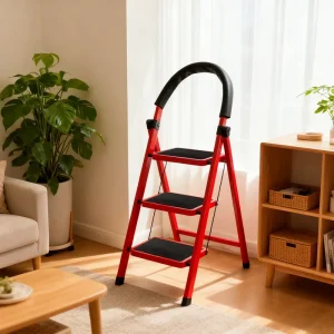 Mini Wide Step Ladder Multy Functional Kitchen Ladder Picking Fruit Non slip Folding Ladder