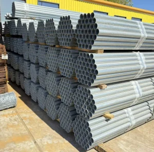 Mirror Polished Anti Rust Pre galvanized Welded Round Tube for Reliable Foundation and Column Support Galvanized Steel Pipe