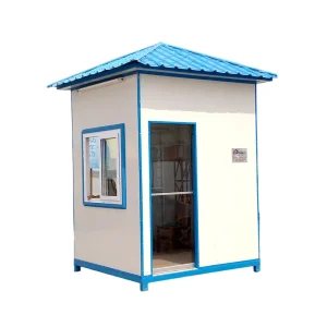 Mobile Insulated Guard Booth Sentry Box Modular Design Safe Strong Stable Toll Booth Security Guard House Ticket Kiosk
