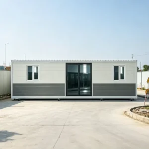 Mobile Prefab Container House Prefab Steel Container House 40ft Shipping Container House Temporary Accommodation