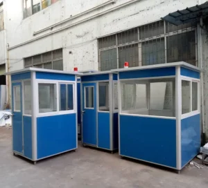 Mobile Steel Detachable Modular Prefab Guard House and Security Booth