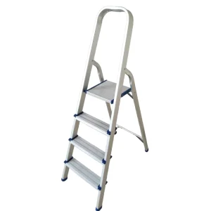 Modern 2 6 Step Aluminum Alloy Domestic Ladder Telescopic Household Folding Ladder for Kitchen & Home Use
